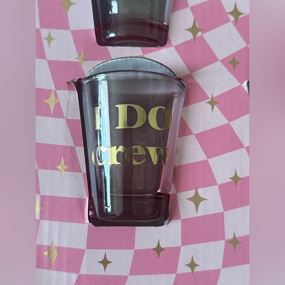 The Last Disco Bridal Party Wedding Shot Glasses,Future Mrs,I Do Crew,3 Set,NWT - Picture 2 of 5